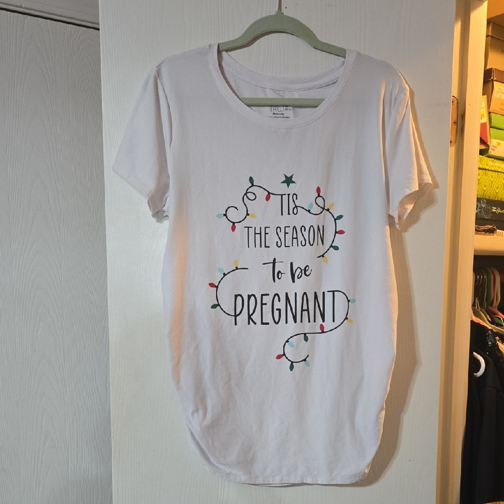 Christmas Maternity/Pregnancy Top